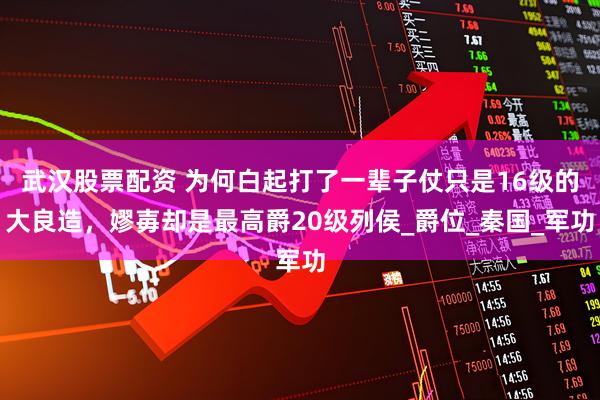 武汉股票配资 为何白起打了一辈子仗只是16级的大良造，嫪毐却是最高爵20级列侯_爵位_秦国_军功